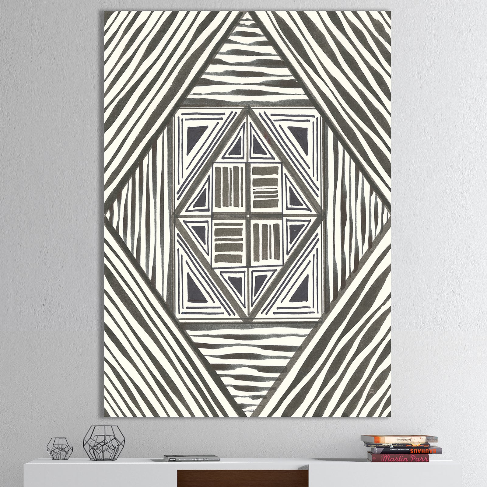 Minimalist Graphics II - Transitional Gallery-wrapped Canvas