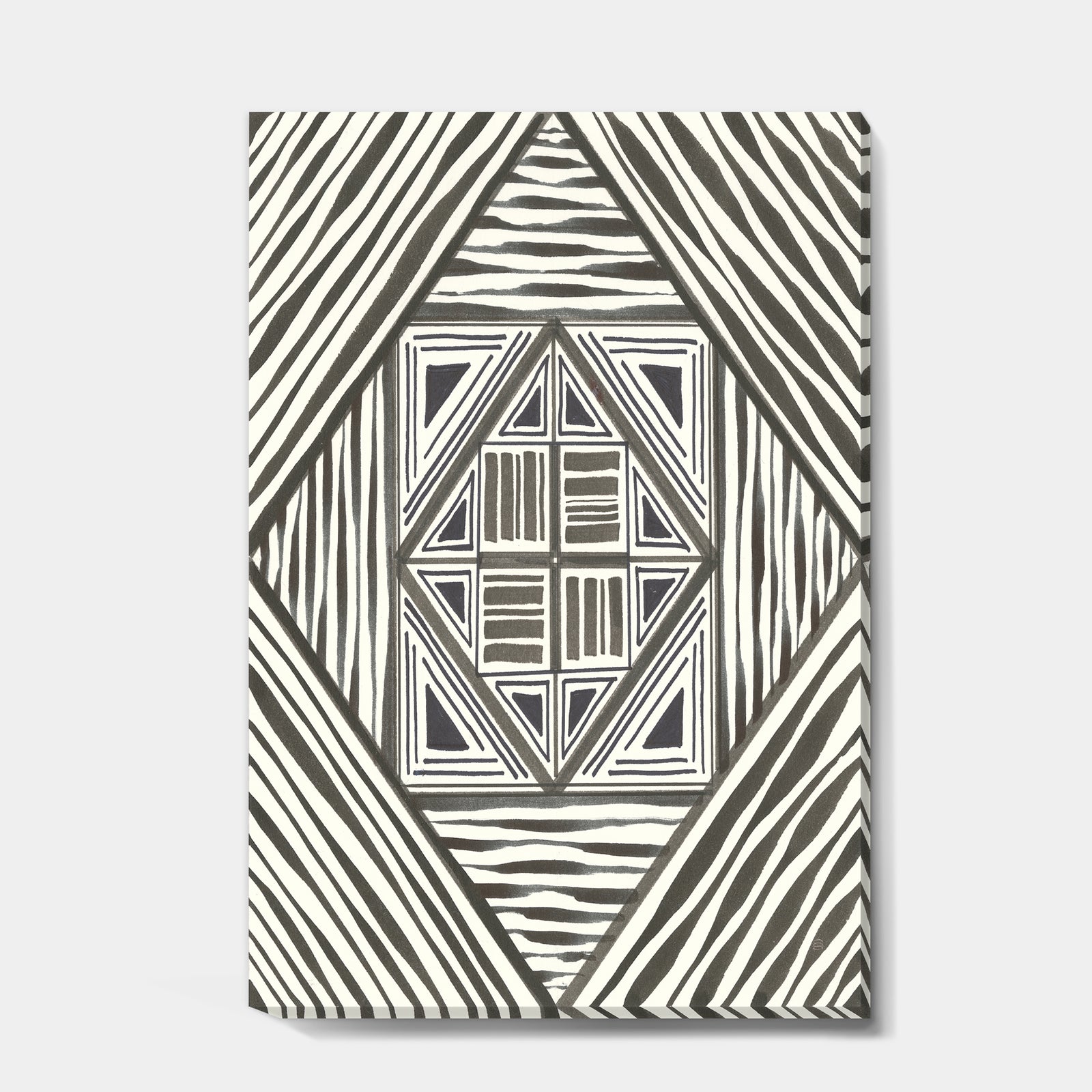 Minimalist Graphics II - Transitional Gallery-wrapped Canvas