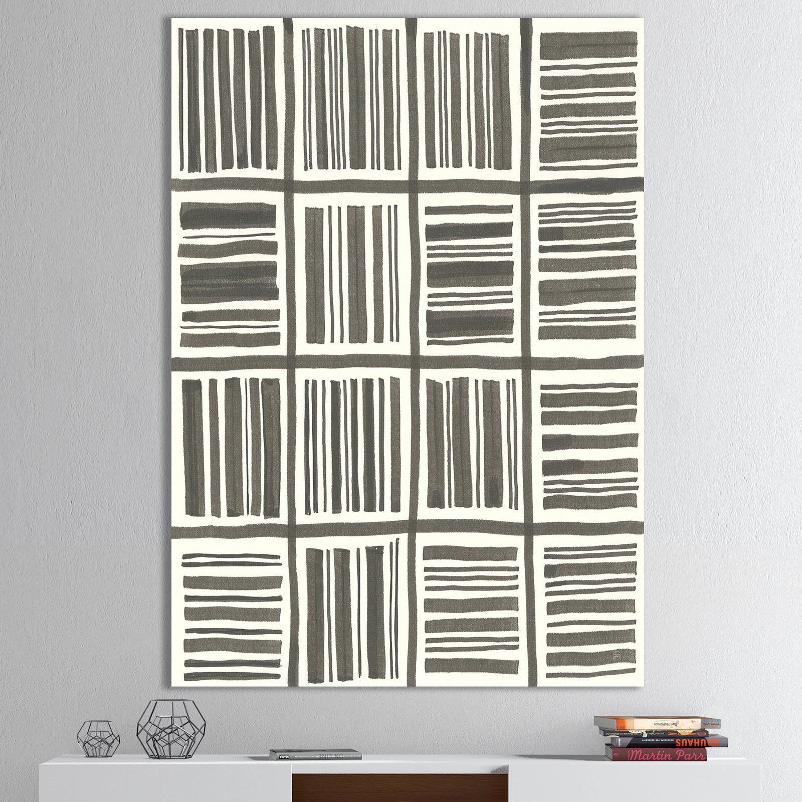 Minimalist Graphics I - Transitional Canvas Artwork
