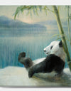 Panda after a long day - Traditional Canvas Art