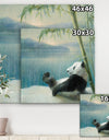 Panda after a long day - Traditional Canvas Art