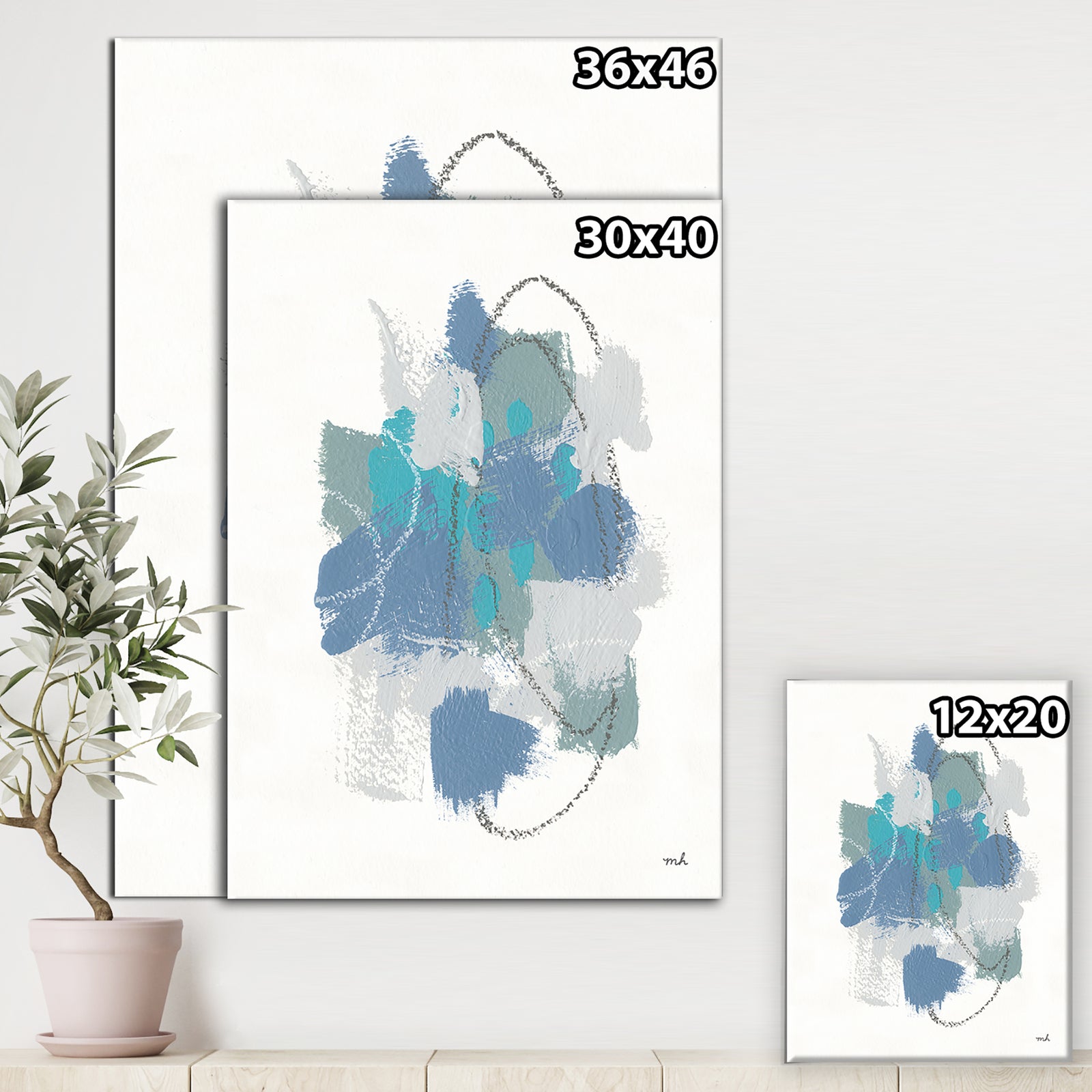 Hopeful III - Modern Farmhouse Canvas Art