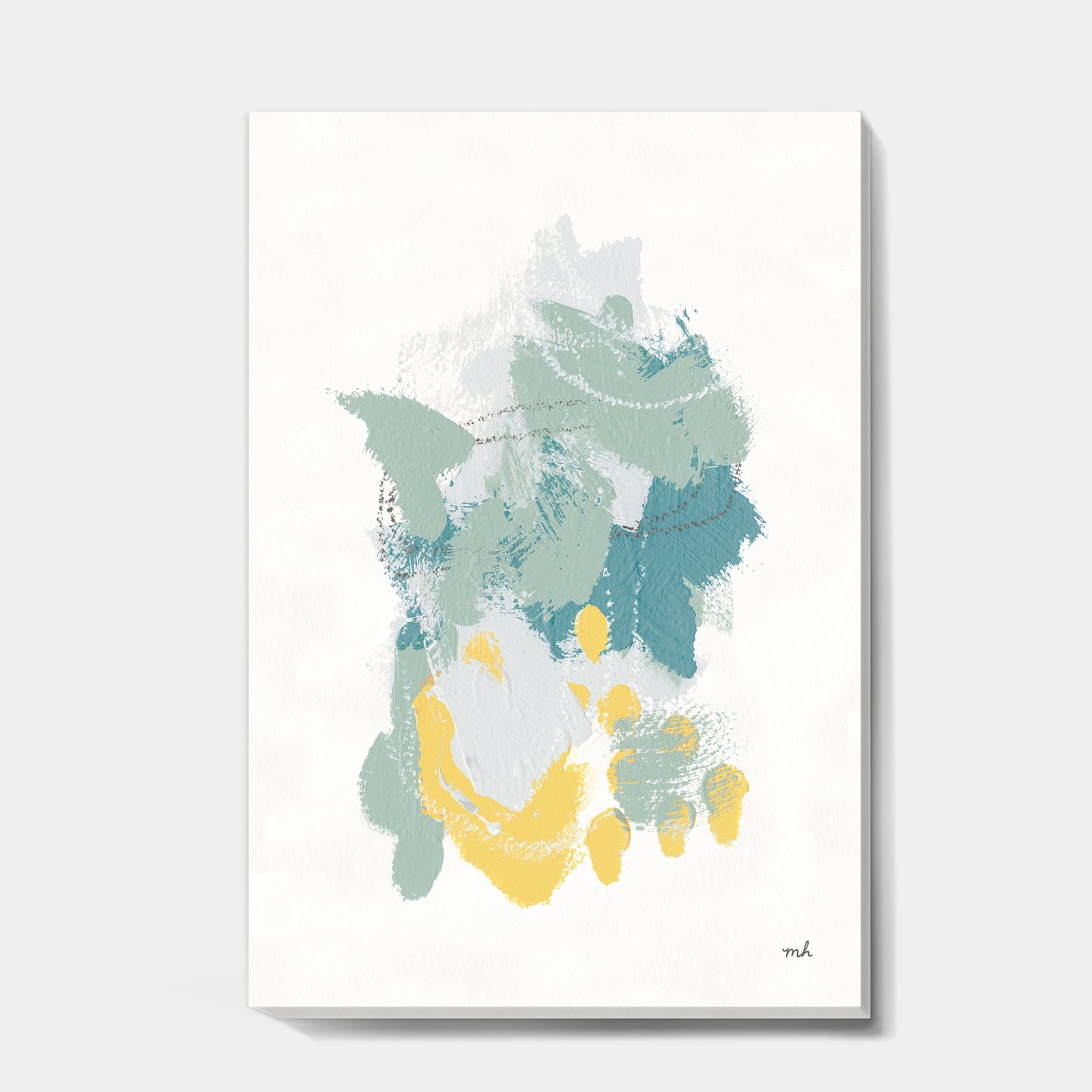 Hopeful I - Modern Farmhouse Premium Canvas Wall Art
