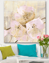 Elegance III Pink - Shabby Chic Gallery-wrapped Canvas