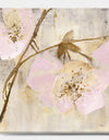 Elegance II Pink - Shabby Chic Canvas Artwork