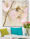 Elegance II Pink - Shabby Chic Canvas Artwork