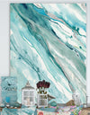 Silver Springs II Blue Green - Nautical & Coastal Canvas Artwork
