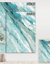 Silver Springs II Blue Green - Nautical & Coastal Canvas Artwork