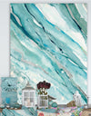 Silver Springs I Blue Green - Nautical & Coastal Canvas Art