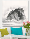 Solitary Rock - Lake House Gallery-wrapped Canvas