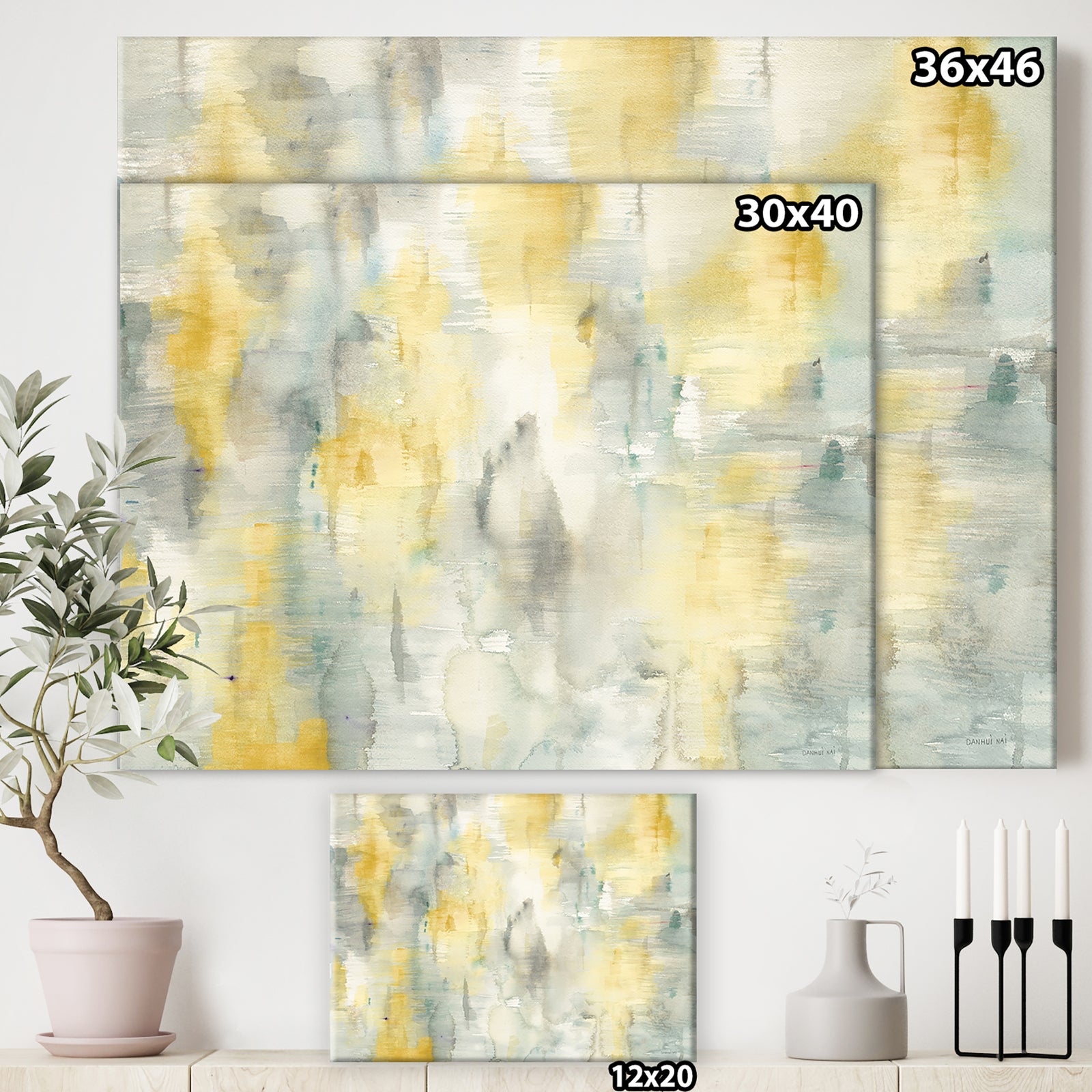 Summer Shower - Traditional Gallery-wrapped Canvas