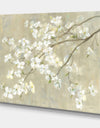 Dogwood in Spring Neutral - Farmhouse Canvas Artwork