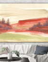 Red Rock III - Traditional Canvas Art