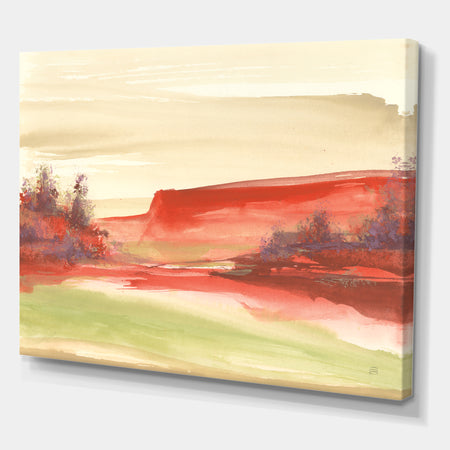 Red Rock III - Traditional Canvas Art