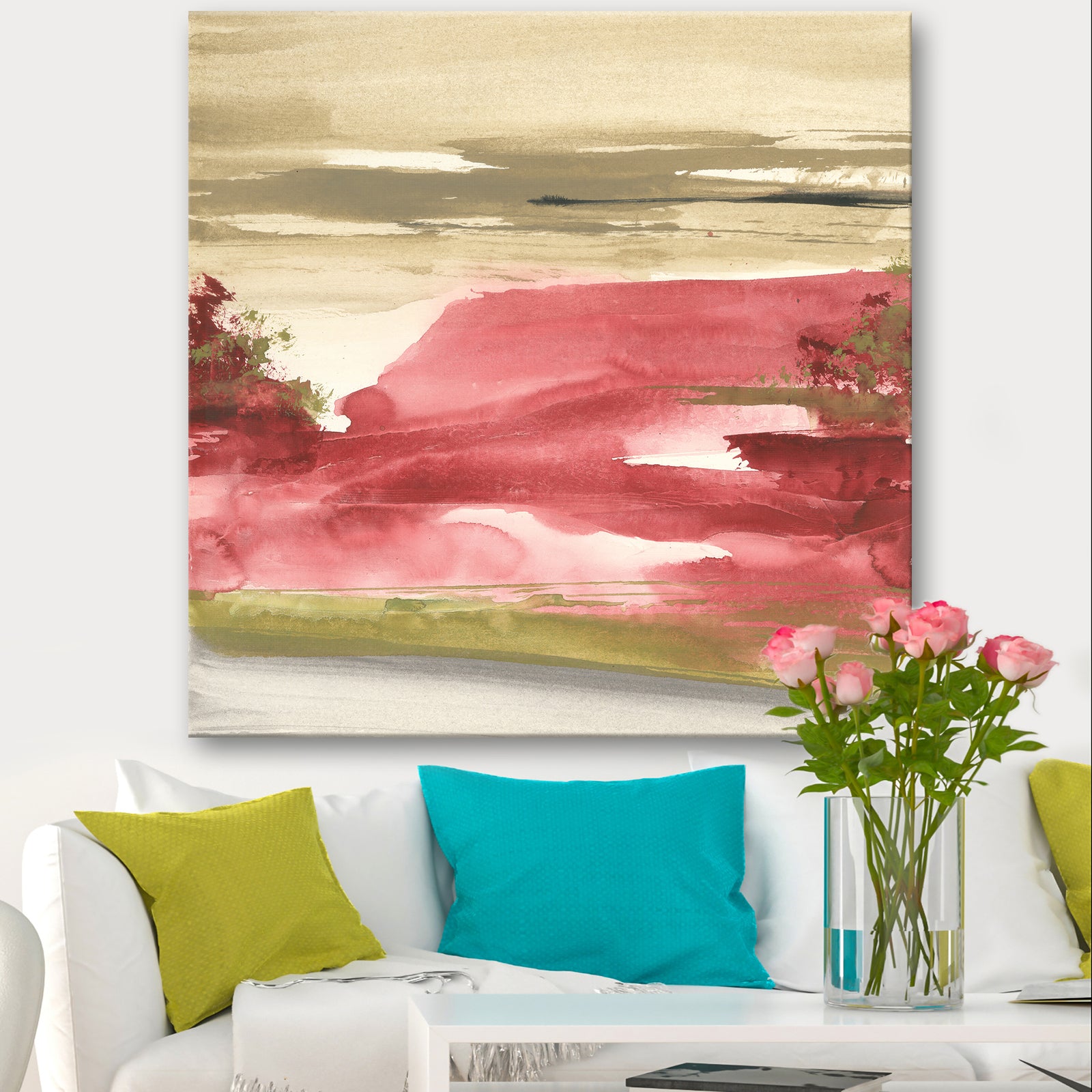 Red Rock I - Traditional Premium Canvas Wall Art