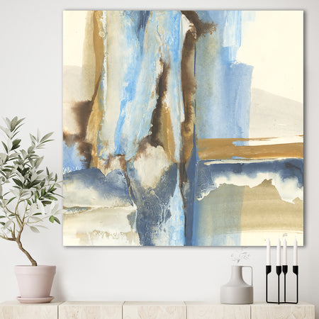 River Run II - Modern & Contemporary Gallery-wrapped Canvas