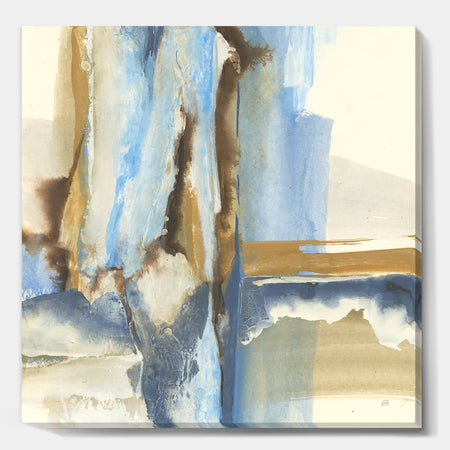 River Run II - Modern & Contemporary Gallery-wrapped Canvas