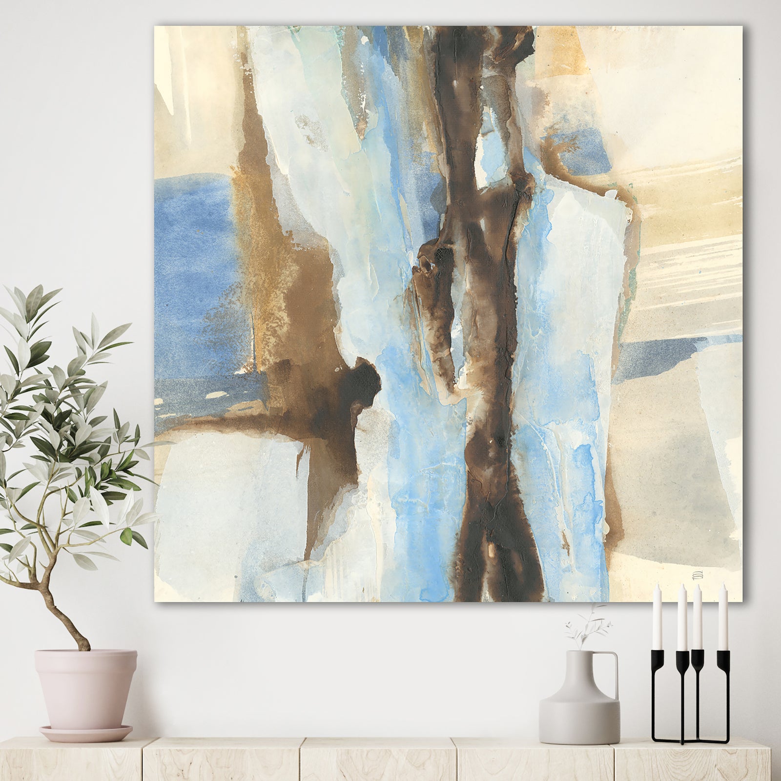 River Run I - Modern & Contemporary Canvas Artwork