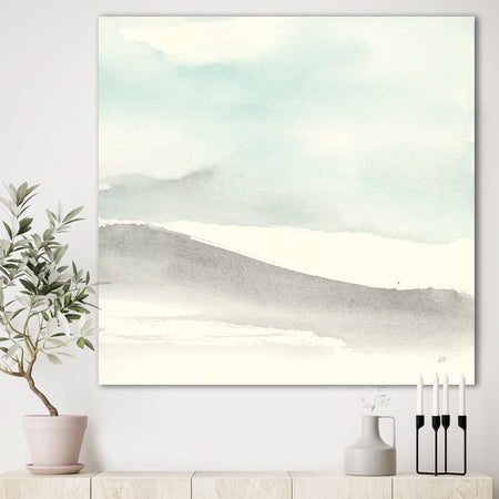 minimal geometric Zen I - Transitional Canvas Art