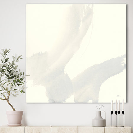minimal geometric Zen III - Transitional Gallery-wrapped Canvas