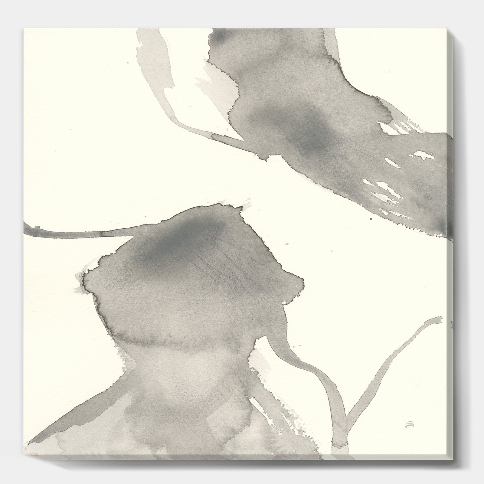 minimal geometric Zen IV - Transitional Canvas Artwork