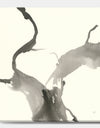 minimal geometric Gesture II - Transitional Gallery-wrapped Canvas