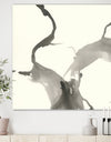 minimal geometric Gesture II - Transitional Gallery-wrapped Canvas