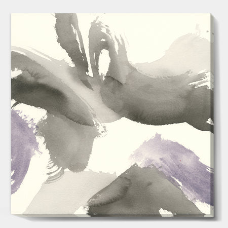minimal geometric Gesture IV - Transitional Canvas Art
