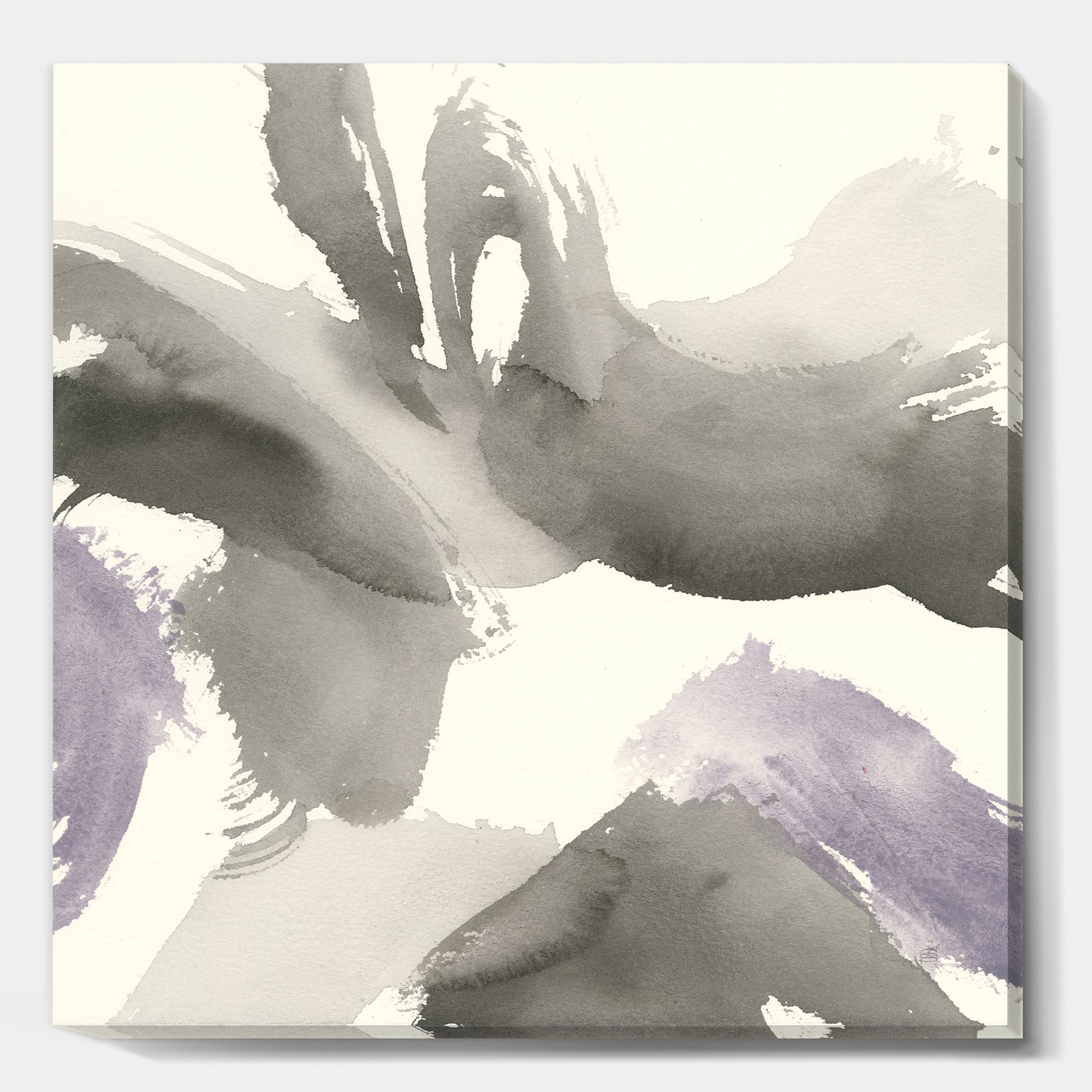 minimal geometric Gesture IV - Transitional Canvas Art