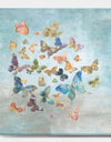 Butterflies Dancing I - Wildlife Canvas Artwork