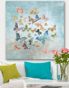 Butterflies Dancing I - Wildlife Canvas Artwork