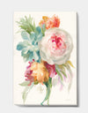 Multicolor French Bouquet II - Farmhouse Premium Canvas Wall Art