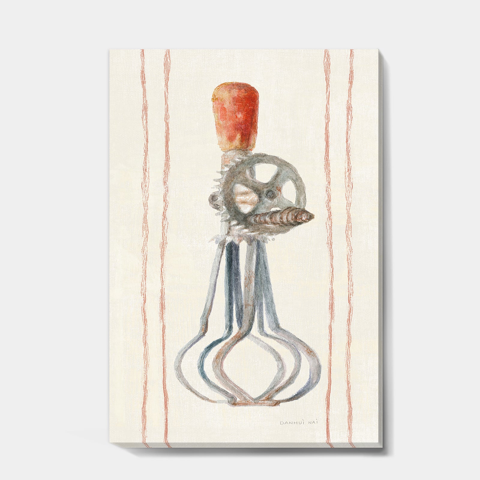 Farm Kitchen II - Kitchen Gallery-wrapped Canvas