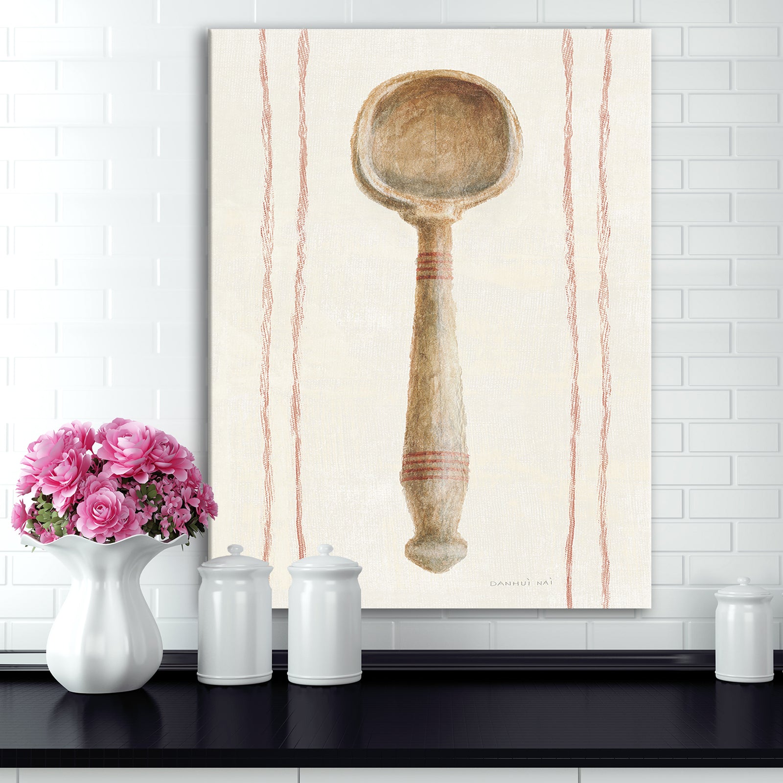 Farm Kitchen IV - Kitchen Canvas Art