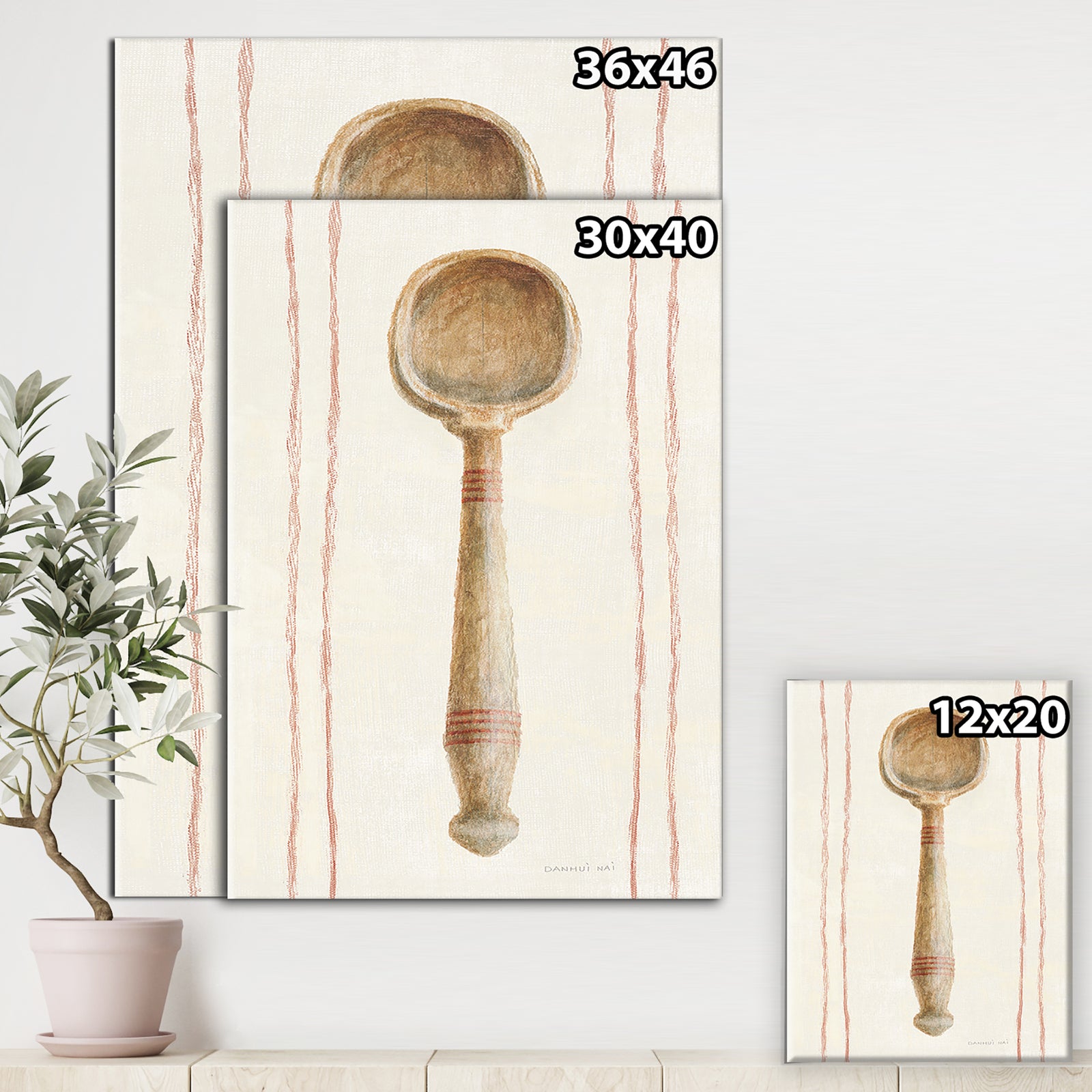 Farm Kitchen IV - Kitchen Canvas Art