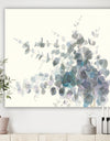 Grey Watercolor Flower II - Traditional Canvas Artwork