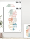 Watercolor Geometric Triangle I - Transitional Gallery-wrapped Canvas