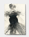 Glam Dancing I - Fashion Figures Premium Canvas Wall Art