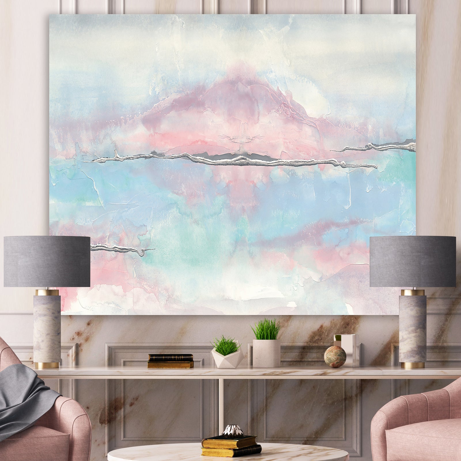Parfait VII - Sleek & Chic Modern Canvas Artwork