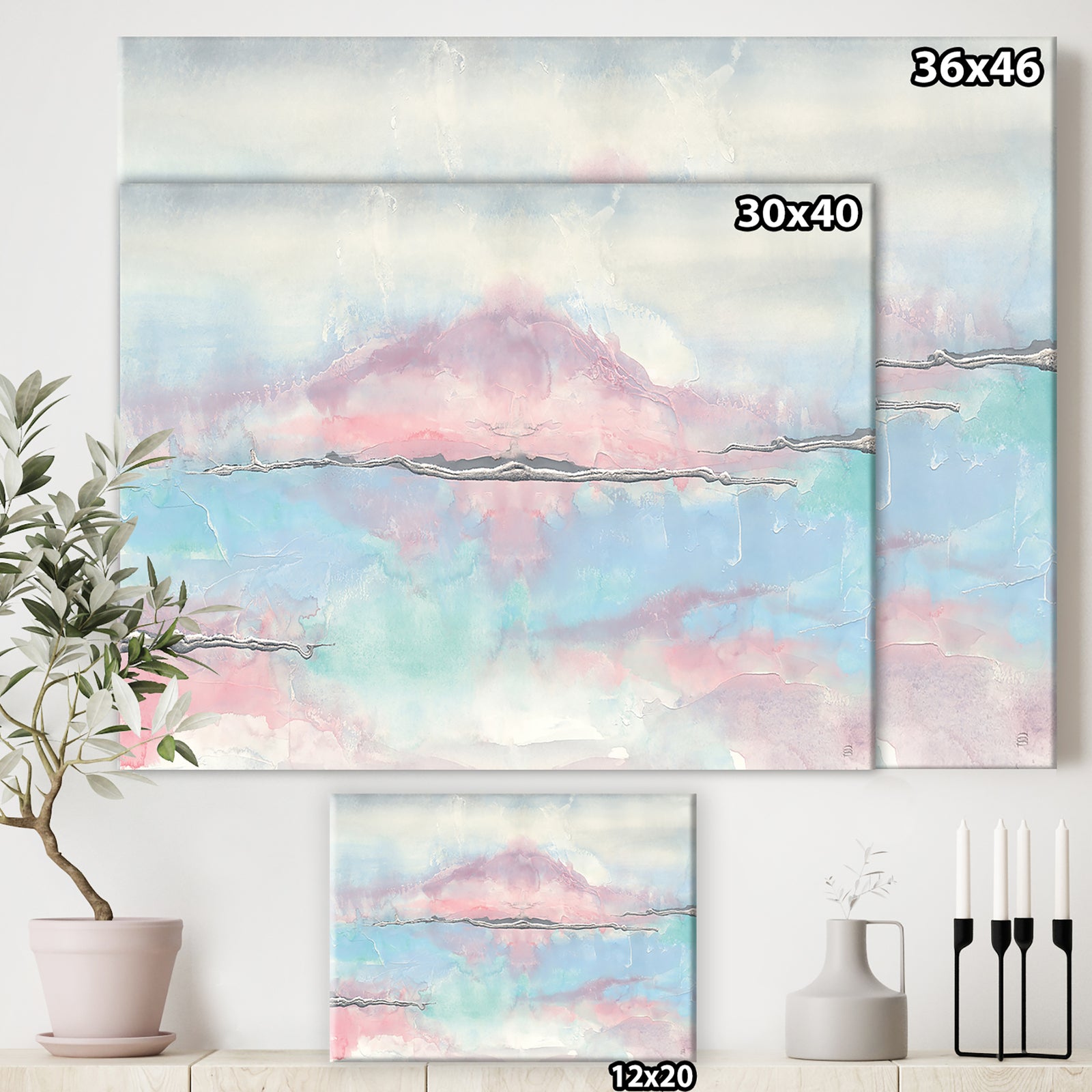 Parfait VII - Sleek & Chic Modern Canvas Artwork