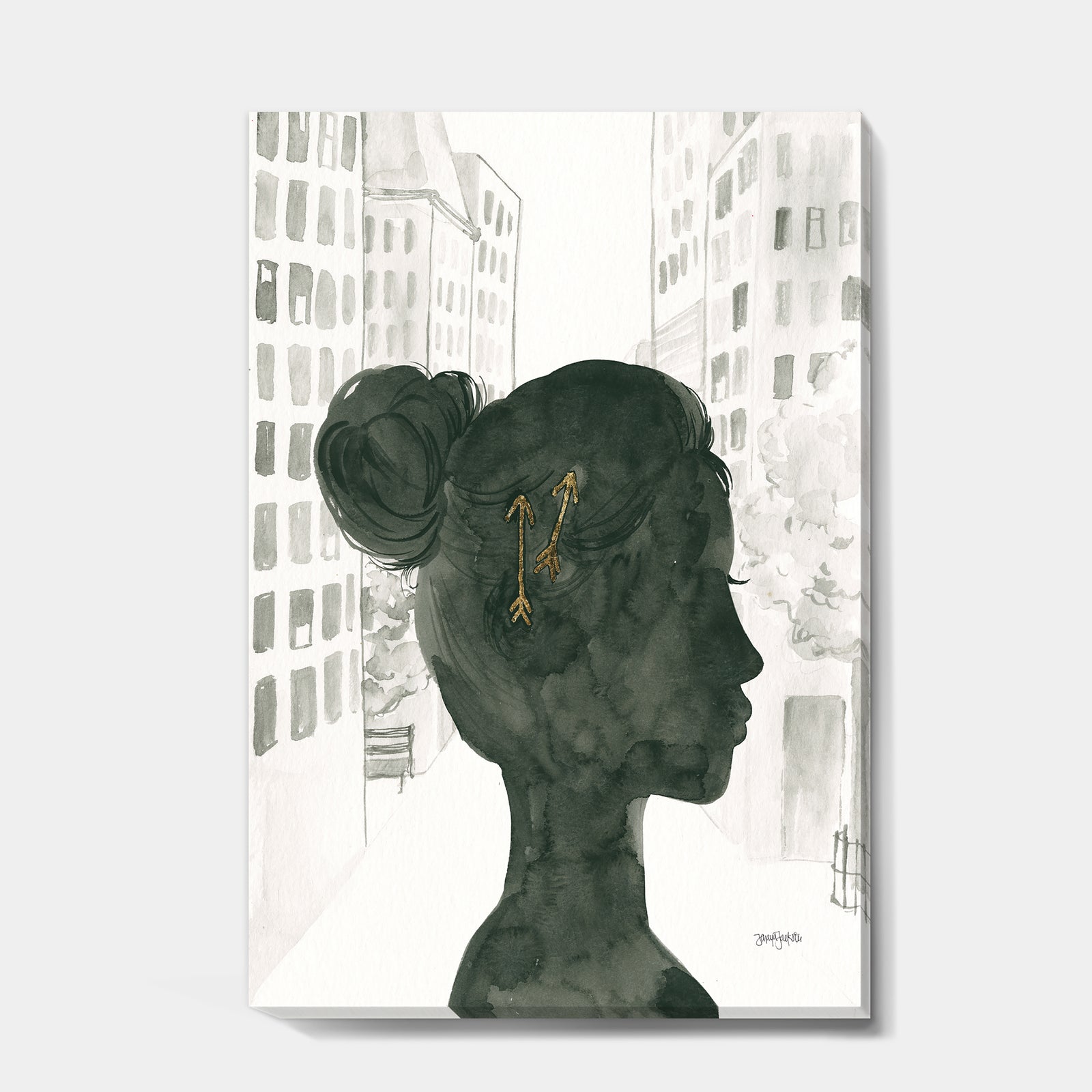 Glam Pink Ladies I - Fashion Premium Canvas Wall Art