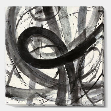 Minimalistic Roller III - Mid-Century Modern Premium Canvas Wall Art
