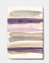 Shape of Glam Purple - Shabby Chic Gallery-wrapped Canvas