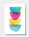 Minimal Spots Balance III - Mid-Century Modern Canvas Art