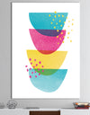 Minimal Spots Balance III - Mid-Century Modern Canvas Art