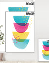 Minimal Spots Balance III - Mid-Century Modern Canvas Art