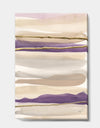 Shape of Glam Purple III - Shabby Chic Premium Canvas Wall Art