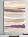 Shape of Glam Purple III - Shabby Chic Premium Canvas Wall Art
