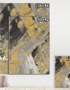 Marble Gold and Black - Modern & Contemporary Canvas Artwork