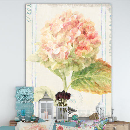 Floursack Florals VIII - Cottage Gallery-wrapped Canvas